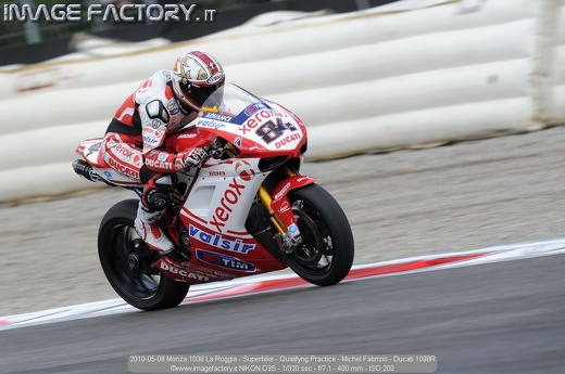 2010-05-08 Monza 1038 La Roggia - Superbike - Qualifyng Practice - Michel Fabrizio - Ducati 1098R